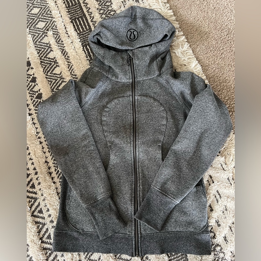 Women’s Lululemon Full Zip Scuba Hoodie size 10
